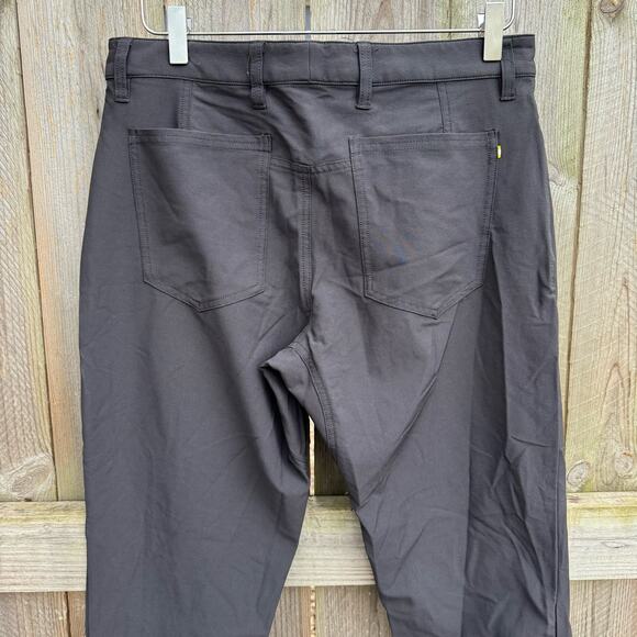 Olivers Pants Slacks Straight Five Pockets Black Classic Work Size 31 Nylon - Picture 5 of 7